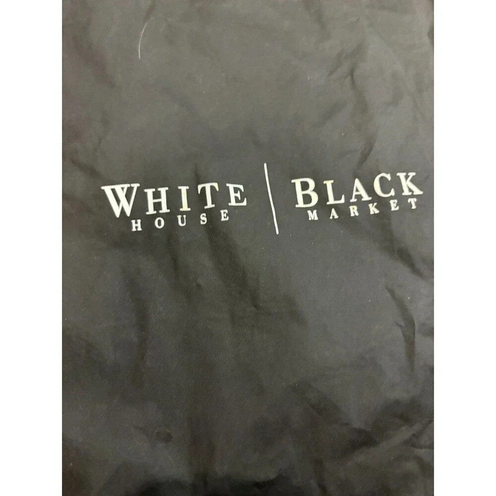 White House Black Market Garment Bag Black for Suit or Dress